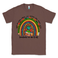 Chestnut teachers we do it all rainbow Classic Tee - NancyCooperArtShop