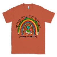 Copper teachers we do it all rainbow Classic Tee - NancyCooperArtShop