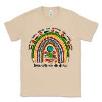 Mushroom teachers we do it all rainbow Classic Tee - NancyCooperArtShop