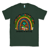 Sports Green teachers we do it all rainbow Classic Tee - NancyCooperArtShop