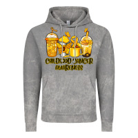 Cloud Rock Childhood Cancer Awareness coffee cups Vintage Hoodie - NancyCooperArtShop