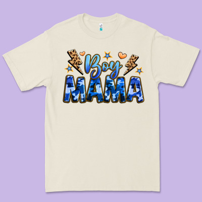 Boy Mama Premium Tee Designed By Jahusdesignshop