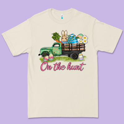 Easter On The Hunt Premium Tee Designed By Adodesignshop