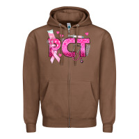 Chestnut breast cancer pct patient care technician Zipper Hoodie - texasbilliewilder