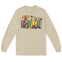 Mushroom obsessive cup disorder mardi gras Long Sleeve Tee - LillyAllenDesigns