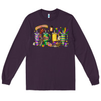 Plum obsessive cup disorder mardi gras Long Sleeve Tee - LillyAllenDesigns