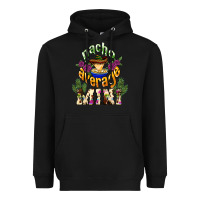 Black Nacho average mini Mexico Heavyweight Hoodie - HowdyJamesFarm