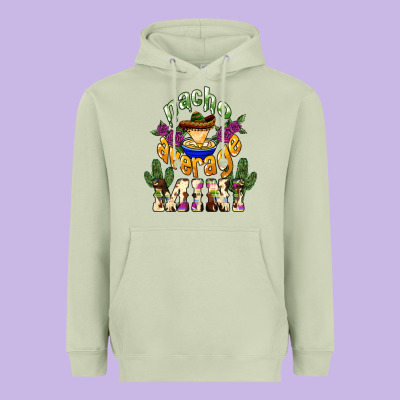 Nacho Average Mini Mexico Heavyweight Hoodie Designed By Howdyjamesfarm