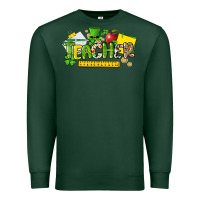 Sports Green Teacher St. Patrick's Day Premium Sweatshirt - HowdyJamesFarm
