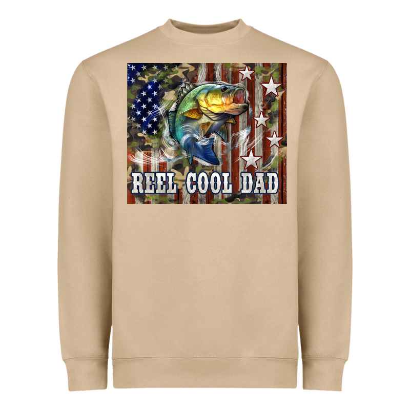 4th Of July Western Reel Cool Dad Bass Heavyweight Sweatshirt by LillyAllenDesigns | Teevron