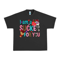 Pigment Black i am a sucker for you Urban Heavy Tee - NancyCooperArtShop