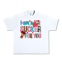 White i am a sucker for you Urban Heavy Tee - NancyCooperArtShop