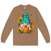 Toasted Coconut Fall Gnome Long Sleeve Tee - RanaPortraitStore