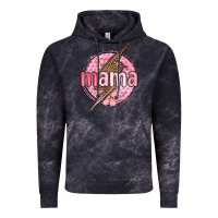Cloud Black mama lightning bolt valentine s day Vintage Hoodie - MaliasSmallBusiness