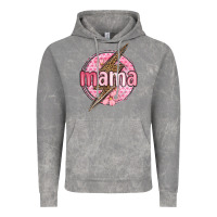 Cloud Rock mama lightning bolt valentine s day Vintage Hoodie - MaliasSmallBusiness
