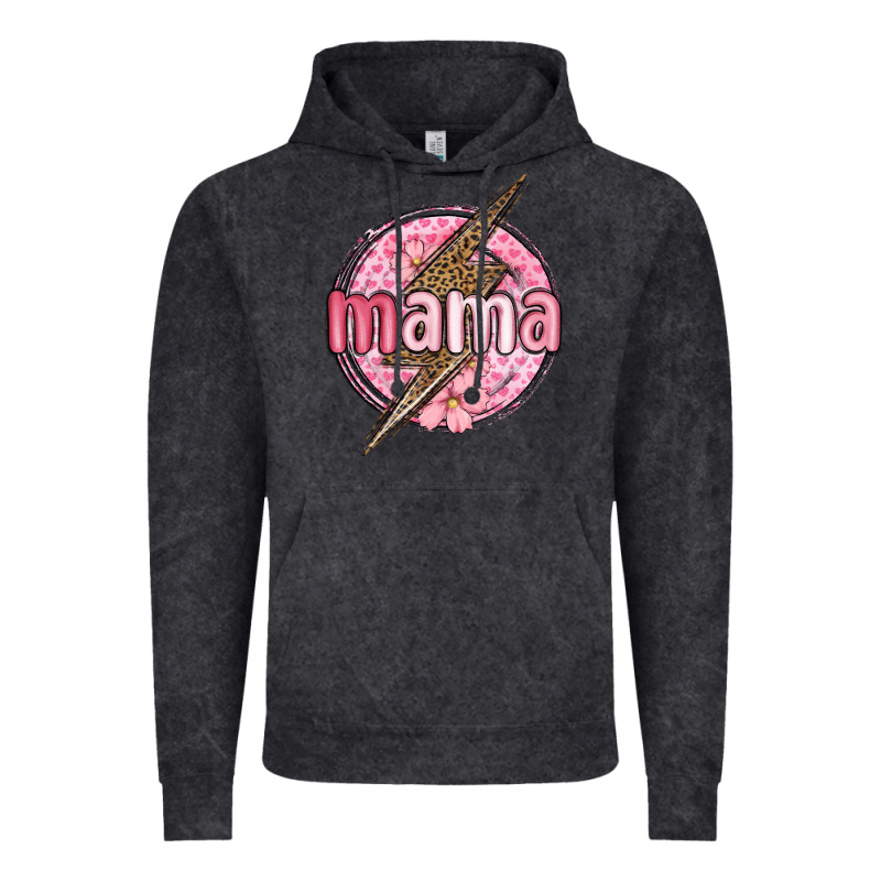 Mama Lightning Bolt Valentine S Day Vintage Hoodie by MaliasSmallBusiness | Teevron