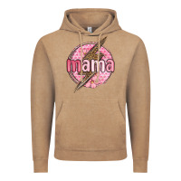 Vintage Coffee mama lightning bolt valentine s day Vintage Hoodie - MaliasSmallBusiness