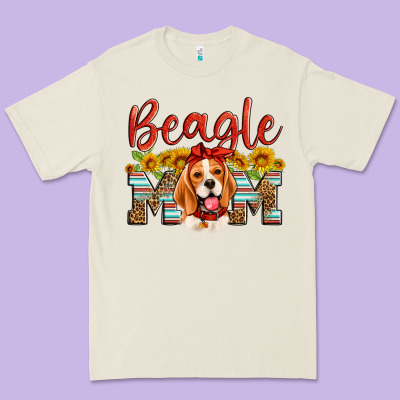 Beagle Mom Premium Tee Designed By Artiststas
