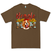 Cacao beagle mom Premium Tee - Artiststas