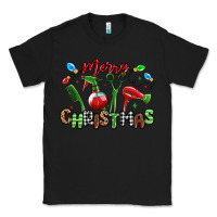 Black merry christmas hair dresser Classic Tee - MaliasSmallBusiness