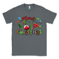 Charcoal Heather merry christmas hair dresser Classic Tee - MaliasSmallBusiness