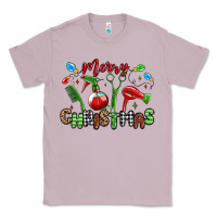 Lilac merry christmas hair dresser Classic Tee - MaliasSmallBusiness
