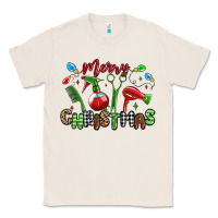 Natural merry christmas hair dresser Classic Tee - MaliasSmallBusiness