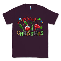 Plum merry christmas hair dresser Classic Tee - MaliasSmallBusiness