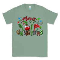 Sage merry christmas hair dresser Classic Tee - MaliasSmallBusiness
