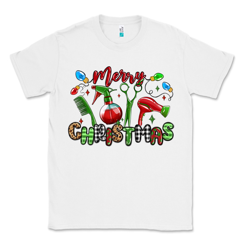 Merry Christmas Hair Dresser Classic Tee by MaliasSmallBusiness | Teevron