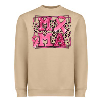 Mushroom Breast Cancer Awareness mama ribbon Heavyweight Sweatshirt - LillyAllenDesigns
