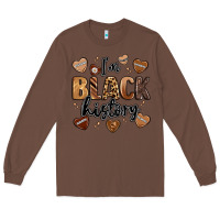 Chestnut i'm black history Long Sleeve Tee - LillyAllenDesigns