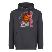 Smoke Basketball girl Heavyweight Hoodie - HowdyJamesFarm