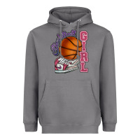 Storm Basketball girl Heavyweight Hoodie - HowdyJamesFarm