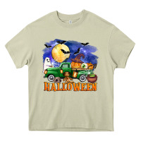 Mossy halloween truck Heavy Core Tee - AdoDesignShop