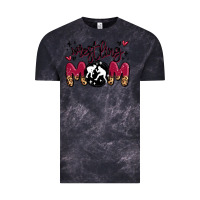 Cloud Black wrestling mom Vintage Tee - MaliasSmallBusiness