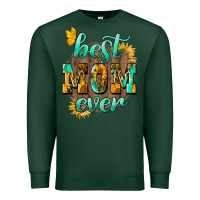 Sports Green Best Mom ever mother's day Premium Sweatshirt - HowdyJamesFarm