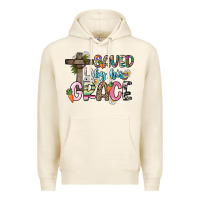 Tofu Saved by his grace Easter Day Premium Hoodie - HowdyJamesFarm