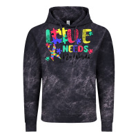 Cloud Black love needs no words autism Vintage Hoodie - MaliasSmallBusiness