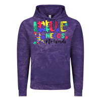 Cloud Purple love needs no words autism Vintage Hoodie - MaliasSmallBusiness