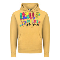 Vintage Mustard love needs no words autism Vintage Hoodie - MaliasSmallBusiness