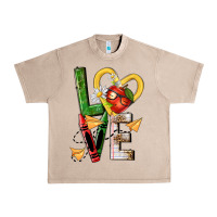 French Oak teacher love nca Urban Heavy Tee - NancyCooperArtShop