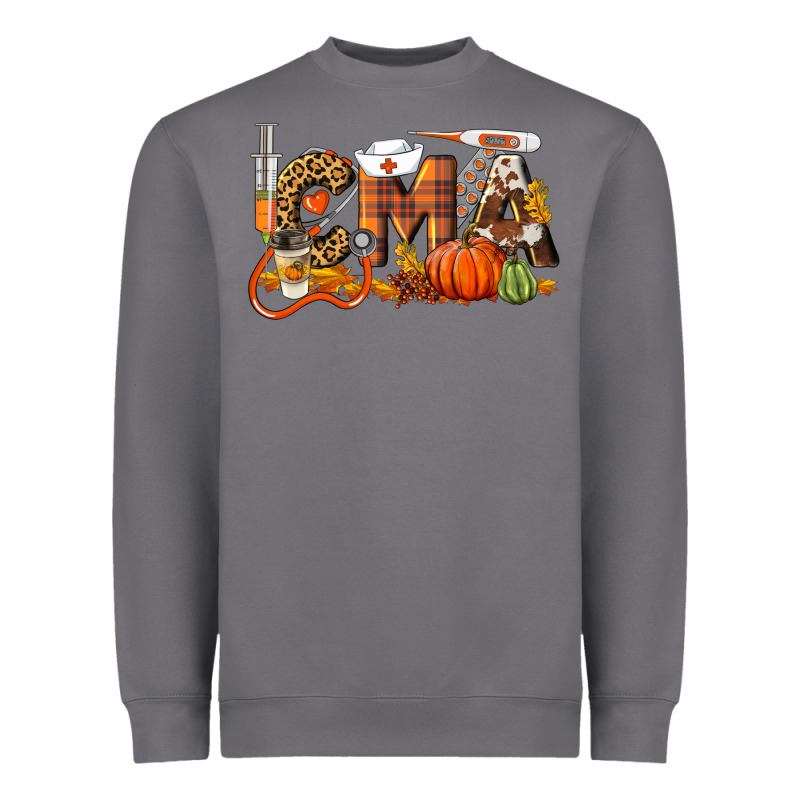 Fall Cma Certified Medical Assistant Heavyweight Sweatshirt by LillyAllenDesigns | Teevron