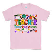 Bubblegum Pink teacher crayons kids caffeine Classic Tee - NancyCooperArtShop