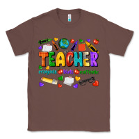 Chestnut teacher crayons kids caffeine Classic Tee - NancyCooperArtShop