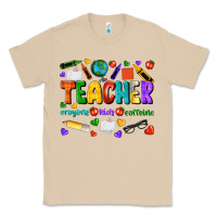 Mushroom teacher crayons kids caffeine Classic Tee - NancyCooperArtShop