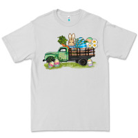 Dove Grey easter hunt i̇n truck Premium Tee - AdoDesignShop
