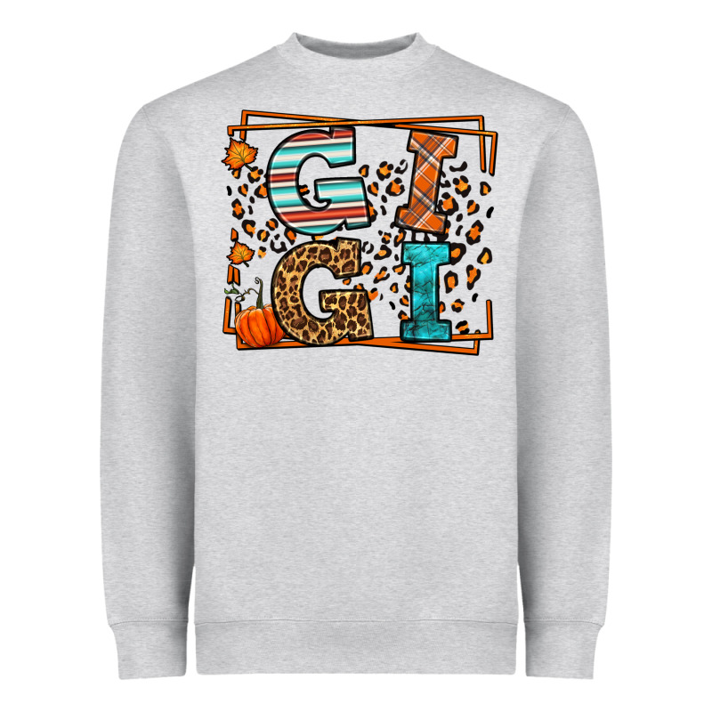 Fall Autumn Leopard Gigi Heavyweight Sweatshirt by LillyAllenDesigns | Teevron