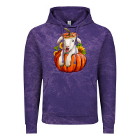 Cloud Purple fall pumpkin lamb nancy cooper Vintage Hoodie - NancyCooperArtShop