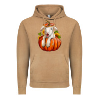 Vintage Camel fall pumpkin lamb nancy cooper Vintage Hoodie - NancyCooperArtShop
